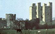 unknow artist Trim Castle oil painting on canvas